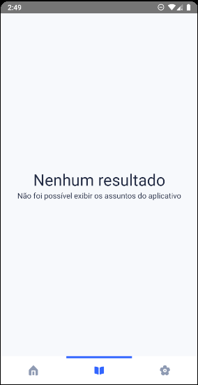 Nenhum assunto cadastrado Nenhum assunto cadastrado